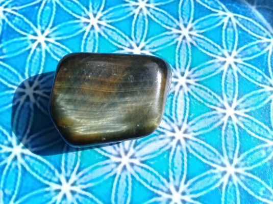 Pierre roulée Œil de faucon Grade A ++++ Pierre roulée Œil de faucon