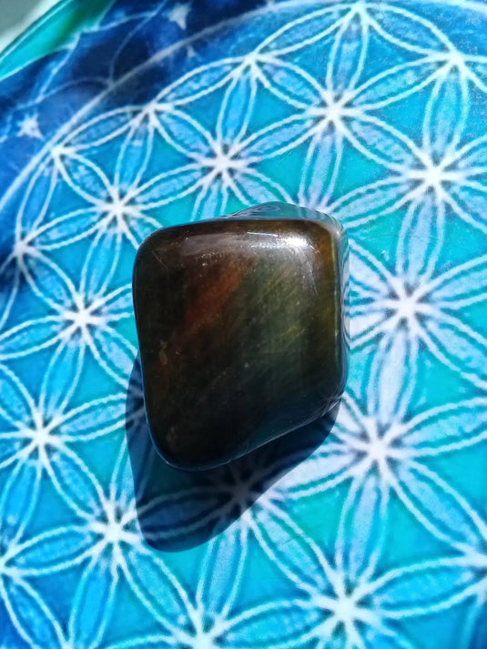 Pierre roulée Œil de faucon Grade A ++++ Pierre roulée Œil de faucon