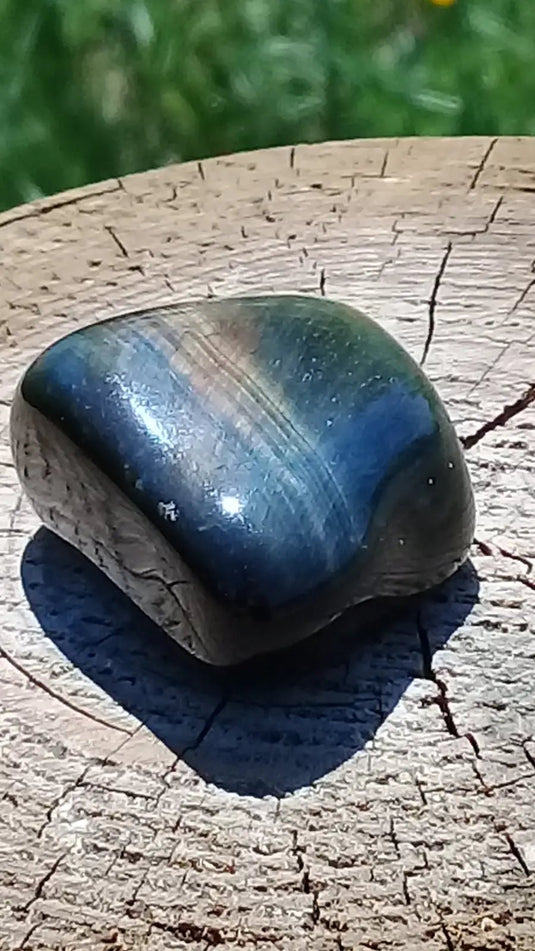 Pierre roulée Œil de faucon Grade A ++++ Pierre roulée Œil de faucon