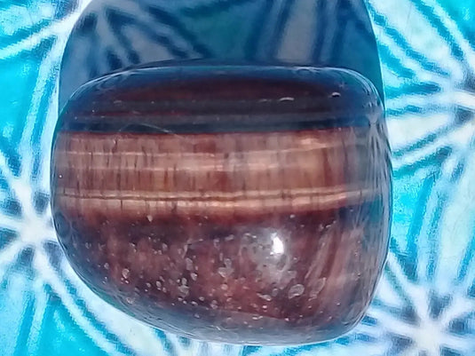 Pierre roulée Œil de taureau Grade A ++++ Pierre roulée Œil de taureau