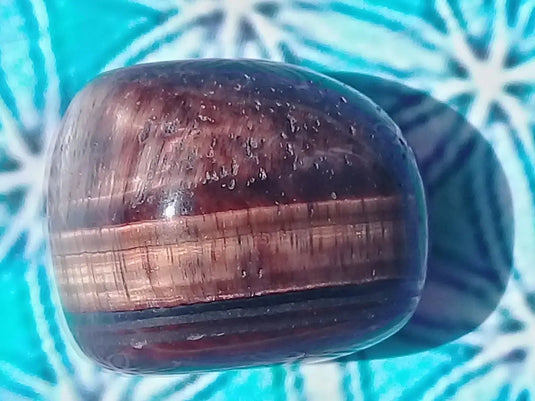 Pierre roulée Œil de taureau Grade A ++++ Pierre roulée Œil de taureau