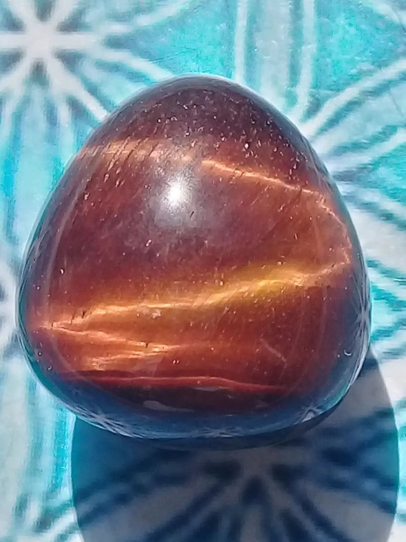 Chargez l'image dans la visionneuse de la galerie, Pierre roulée Œil de taureau Grade A ++++ Pierre roulée Œil de taureau
