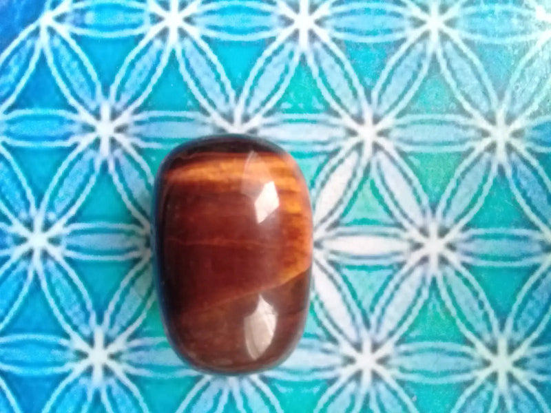 Chargez l'image dans la visionneuse de la galerie, Pierre roulée Œil de taureau Grade A ++++ Pierre roulée Œil de taureau
