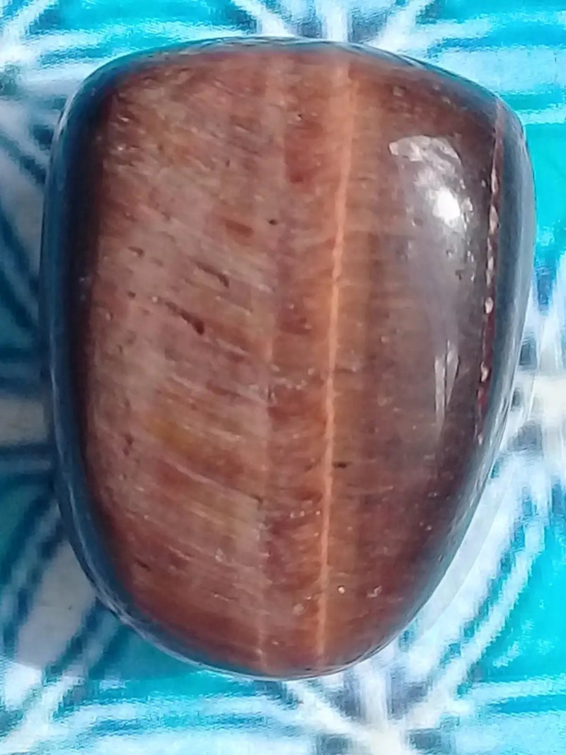 Chargez l'image dans la visionneuse de la galerie, Pierre roulée Œil de taureau Grade A ++++ Pierre roulée Œil de taureau
