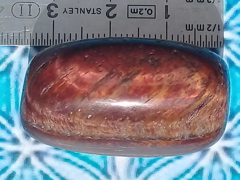 Chargez l&#39;image dans la visionneuse de la galerie, Pierre roulée Œil de taureau Grade A ++++ Pierre roulée Œil de taureau
