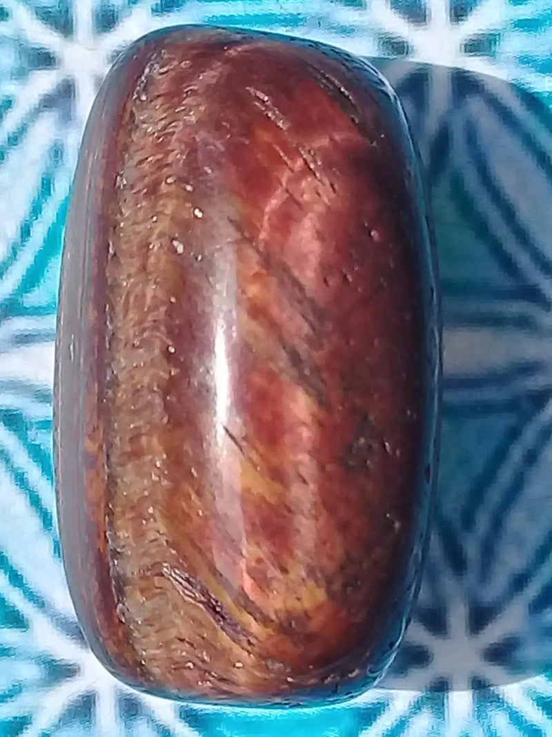 Chargez l&#39;image dans la visionneuse de la galerie, Pierre roulée Œil de taureau Grade A ++++ Pierre roulée Œil de taureau
