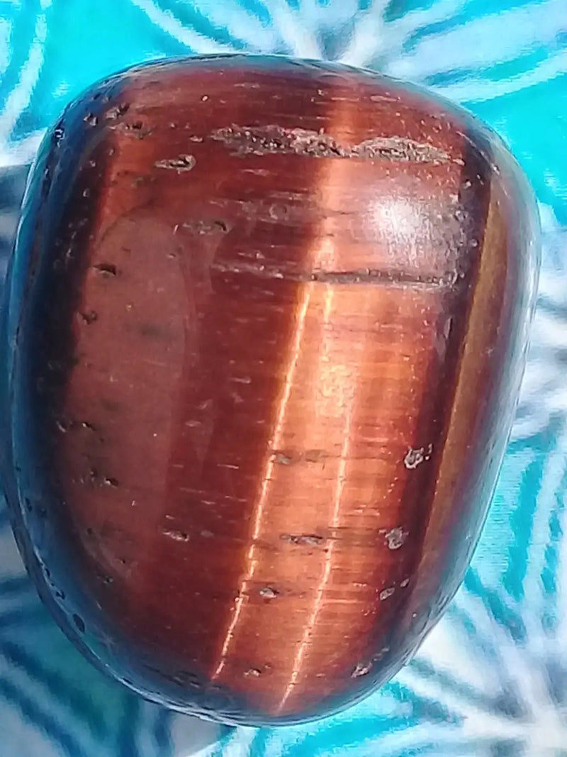 Chargez l'image dans la visionneuse de la galerie, Pierre roulée Œil de taureau Grade A ++++ Pierre roulée Œil de taureau
