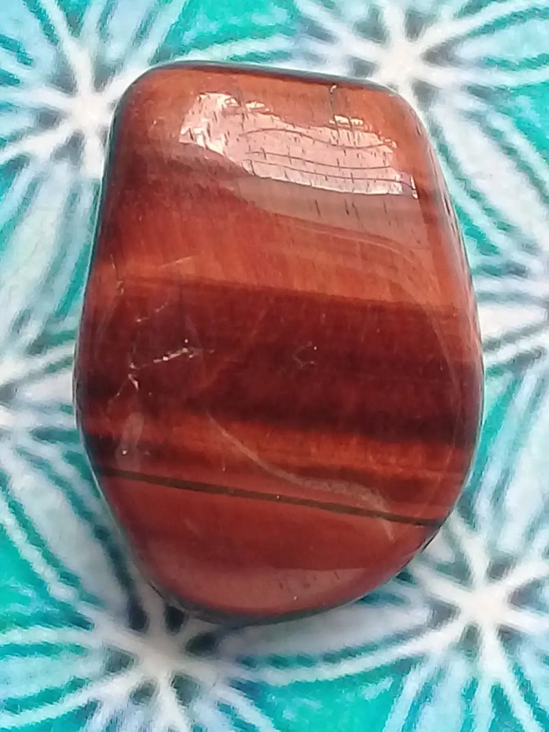 Chargez l&#39;image dans la visionneuse de la galerie, Pierre roulée Œil de taureau Grade A ++++ Pierre roulée Œil de taureau
