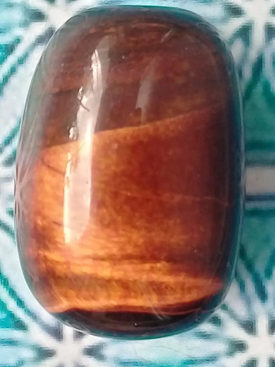 Pierre roulée Œil de taureau Grade A ++++ Pierre roulée Œil de taureau