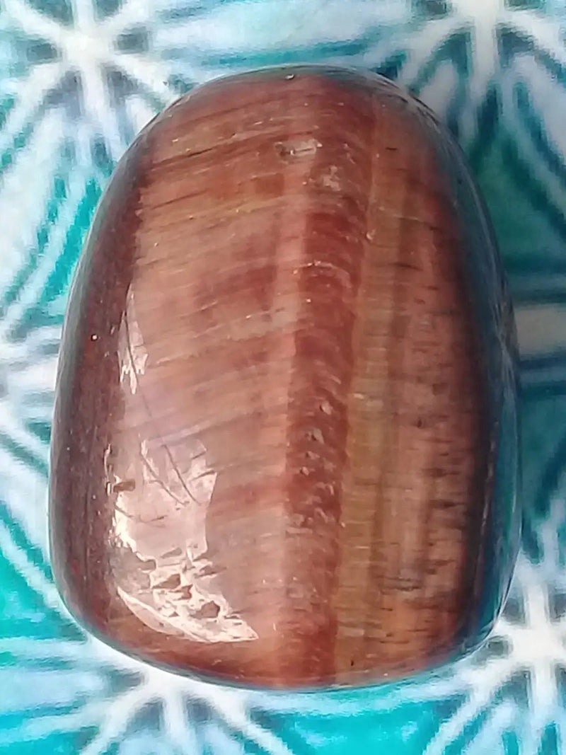 Chargez l'image dans la visionneuse de la galerie, Pierre roulée Œil de taureau Grade A ++++ Pierre roulée Œil de taureau
