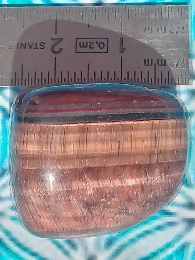 Chargez l'image dans la visionneuse de la galerie, Pierre roulée Œil de taureau Grade A ++++ Pierre roulée Œil de taureau
