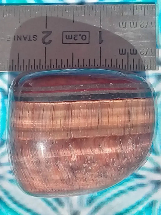 Pierre roulée Œil de taureau Grade A ++++ Pierre roulée Œil de taureau