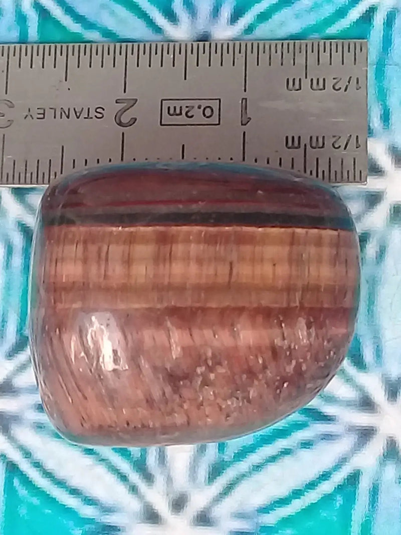 Chargez l'image dans la visionneuse de la galerie, Pierre roulée Œil de taureau Grade A ++++ Pierre roulée Œil de taureau
