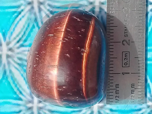 Pierre roulée Œil de taureau Grade A ++++ Pierre roulée Œil de taureau