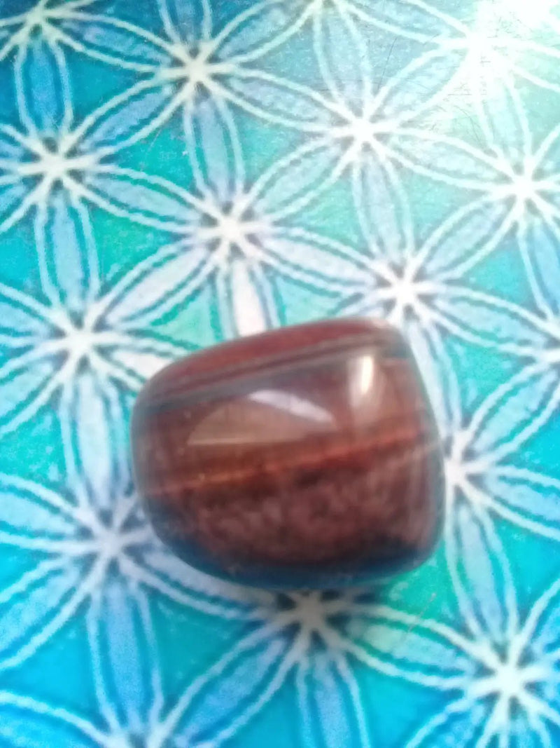 Chargez l'image dans la visionneuse de la galerie, Pierre roulée Œil de taureau Grade A ++++ Pierre roulée Œil de taureau
