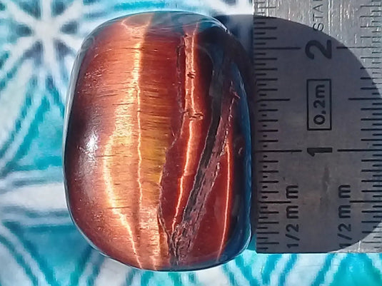 Pierre roulée Œil de taureau Grade A ++++ Pierre roulée Œil de taureau