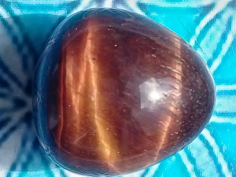 Chargez l'image dans la visionneuse de la galerie, Pierre roulée Œil de taureau Grade A ++++ Pierre roulée Œil de taureau
