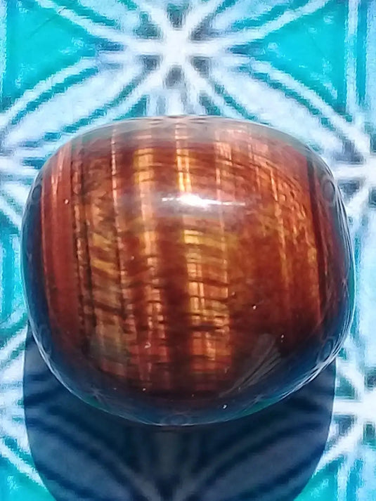 Pierre roulée Œil de taureau Grade A ++++ Pierre roulée Œil de taureau