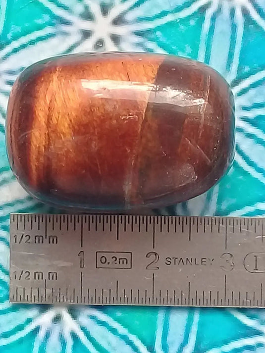 Pierre roulée Œil de taureau Grade A ++++ Pierre roulée Œil de taureau