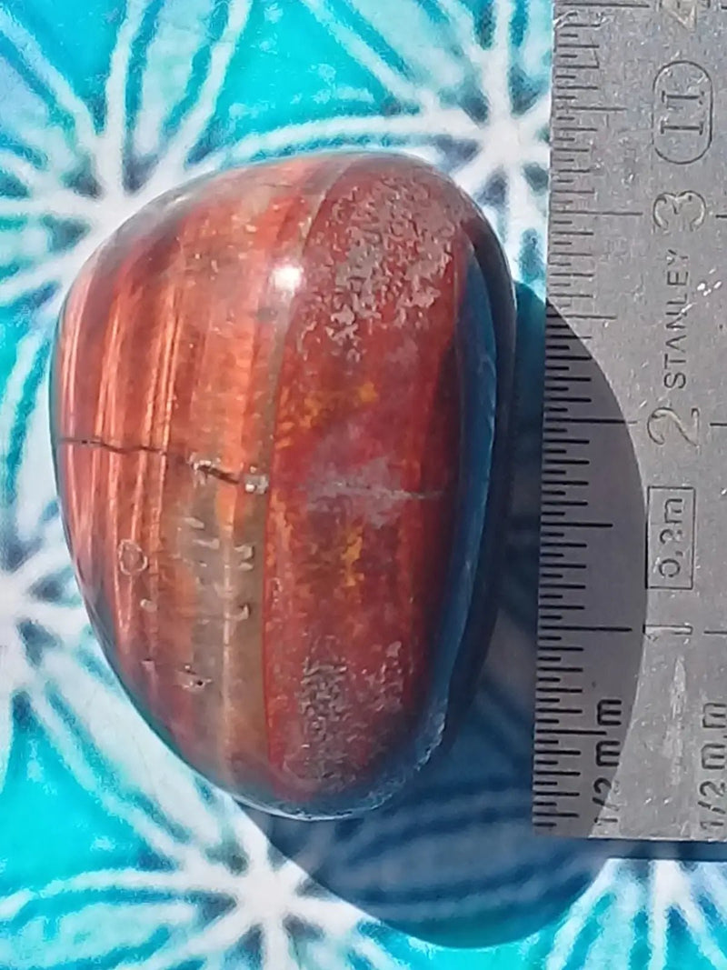 Chargez l'image dans la visionneuse de la galerie, Pierre roulée Œil de taureau Grade A ++++ Pierre roulée Œil de taureau
