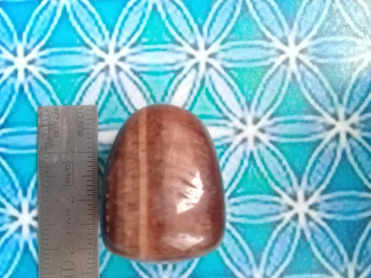 Pierre roulée Œil de taureau Grade A ++++ Pierre roulée Œil de taureau