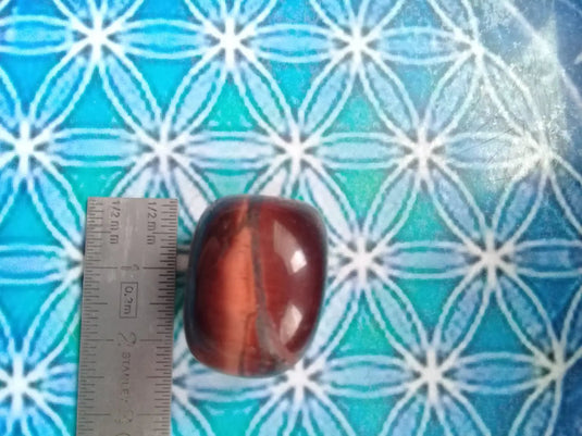 Pierre roulée Œil de taureau Grade A ++++ Pierre roulée Œil de taureau