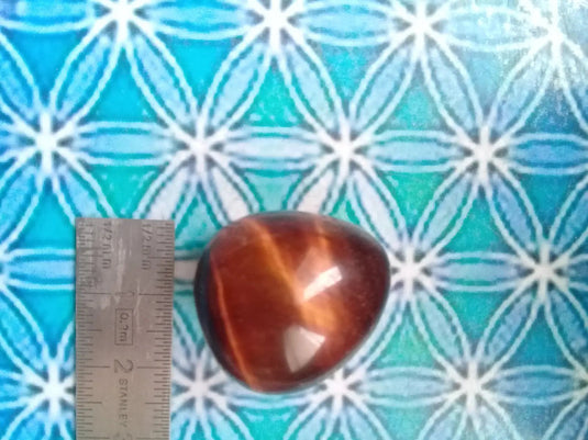 Pierre roulée Œil de taureau Grade A ++++ Pierre roulée Œil de taureau