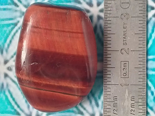 Pierre roulée Œil de taureau Grade A ++++ Pierre roulée Œil de taureau