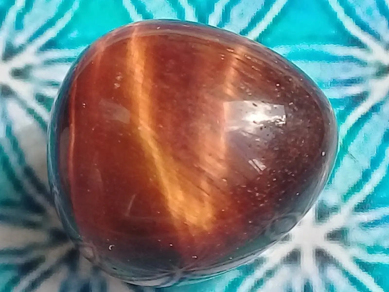 Chargez l'image dans la visionneuse de la galerie, Pierre roulée Œil de taureau Grade A ++++ Pierre roulée Œil de taureau
