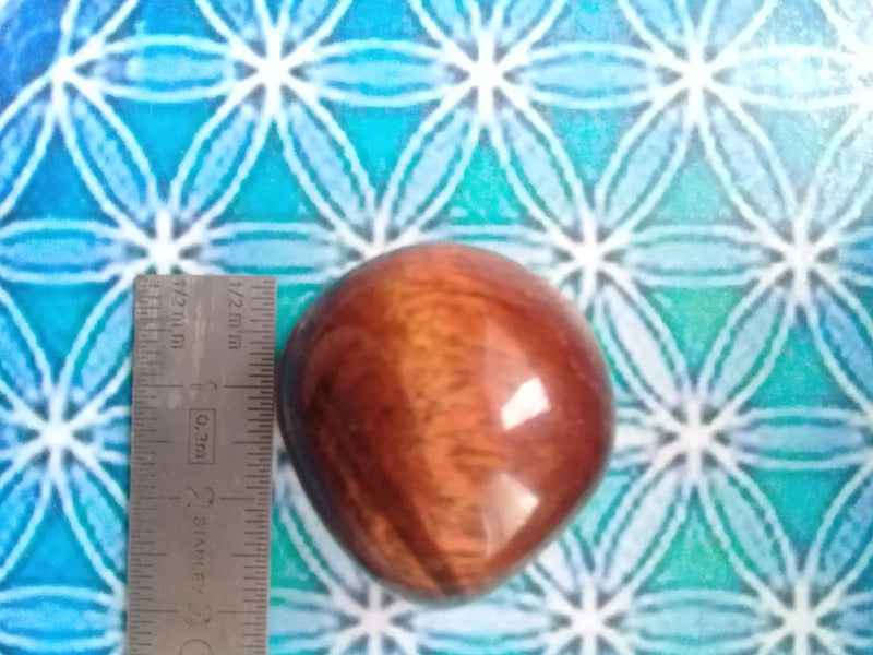 Chargez l'image dans la visionneuse de la galerie, Pierre roulée Œil de taureau Grade A ++++ Pierre roulée Œil de taureau
