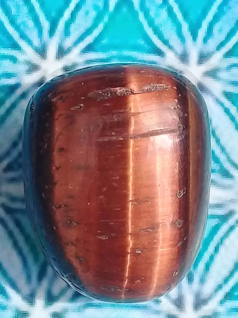 Chargez l'image dans la visionneuse de la galerie, Pierre roulée Œil de taureau Grade A ++++ Pierre roulée Œil de taureau
