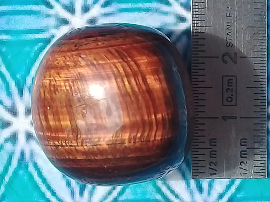 Pierre roulée Œil de taureau Grade A ++++ Pierre roulée Œil de taureau