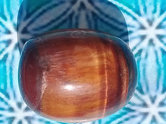 Pierre roulée Oeil de taureau Grade A ++++ Pierre roulée Œil de taureau