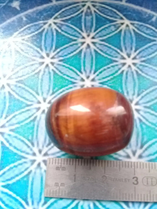 Pierre roulée Oeil de taureau Grade A ++++ Pierre roulée Œil de taureau