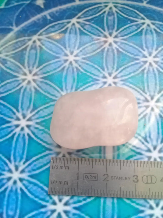 Pierre roulée Quartz rose Grade A +++ Pierre roulée Quartz rose