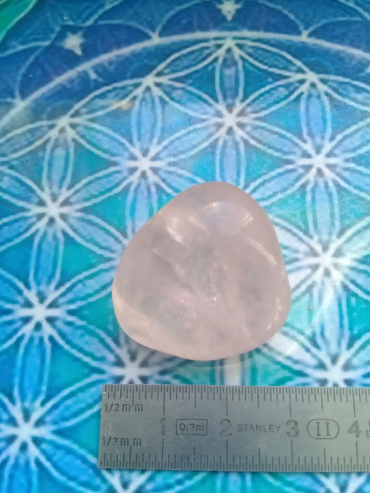 Pierre roulée Quartz rose Grade A +++ Pierre roulée Quartz rose