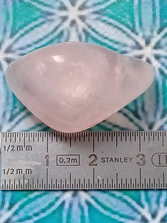 Pierre roulée Quartz rose Grade A +++ Pierre roulée Quartz rose