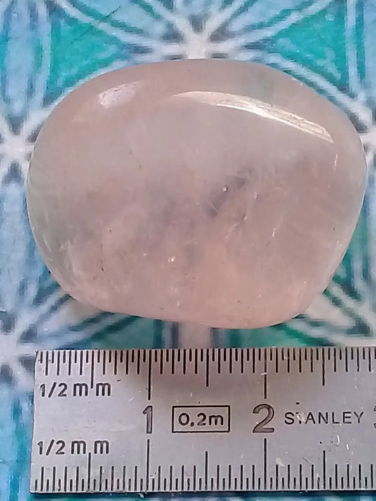 Pierre roulée Quartz rose Grade A +++ Pierre roulée Quartz rose