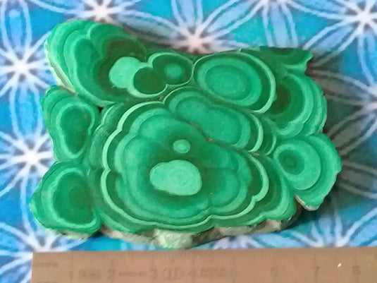 Plaque de Malachite polie Grade A ++++ Plaque de Malachite polie