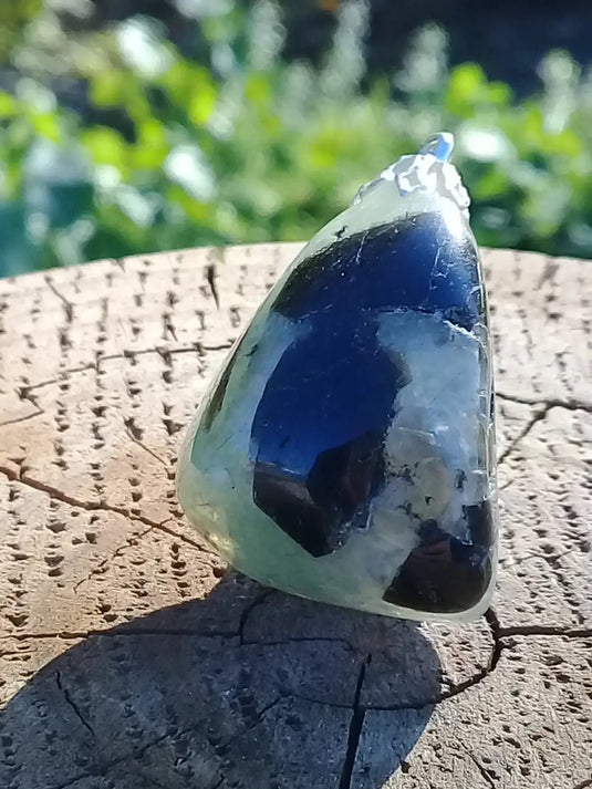 Préhnite pendentif Grade A ++++ Pendentif Préhnite