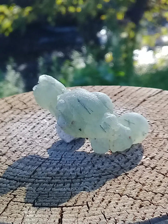 Préhnite pierre brute Grade A ++++ Préhnite brute