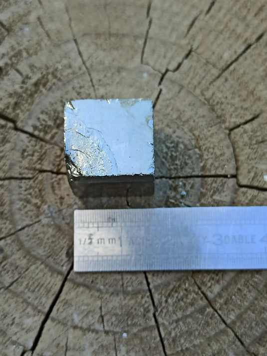 Pyrite d’Amérique du Sud cube brut Grade A++++ Pierre brute Dans la besace du p'tit Poucet   
