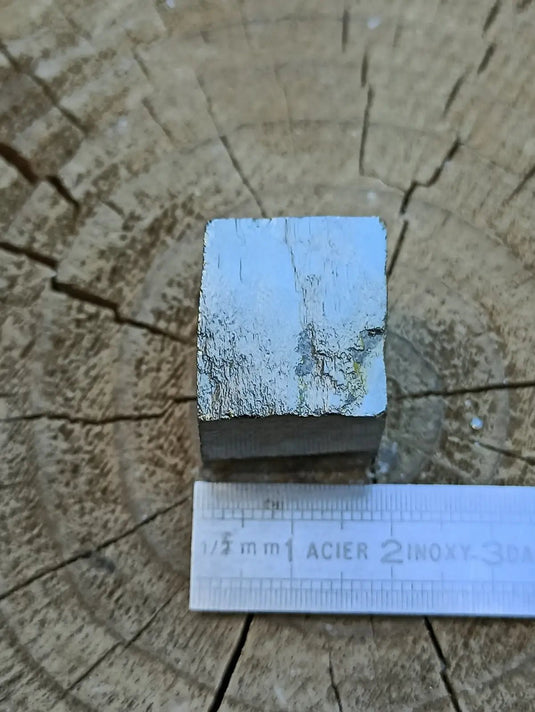 Pyrite d’Amérique du Sud cube brut Grade A++++ Pierre brute