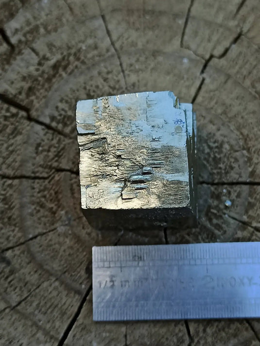 Pyrite d’Amérique du Sud cube brut Grade A++++ Pierre brute