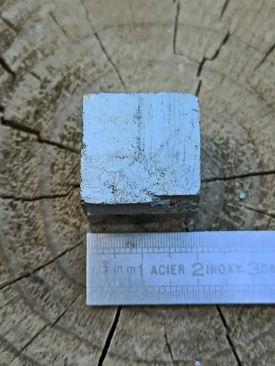 Pyrite d’Amérique du Sud cube brut Grade A++++ Pierre brute