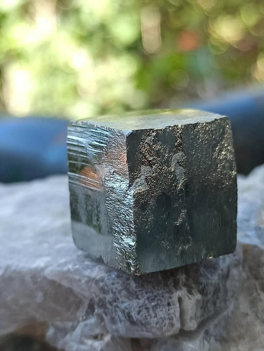 Pyrite d’Amérique du Sud cube brut Grade A++++ Pierre brute
