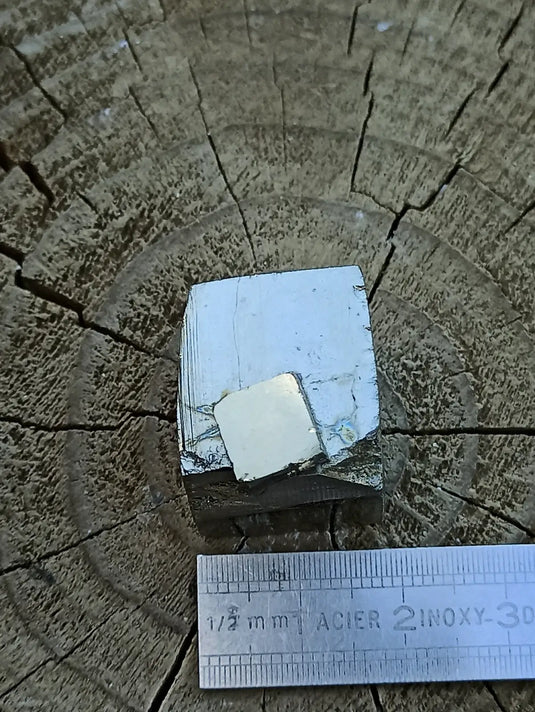 Pyrite d’Amérique du Sud cube brut Grade A ++++ Pierre brute