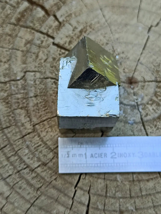 Pyrite d’Amérique du sud cube brut Grade A++++ Pierre brute