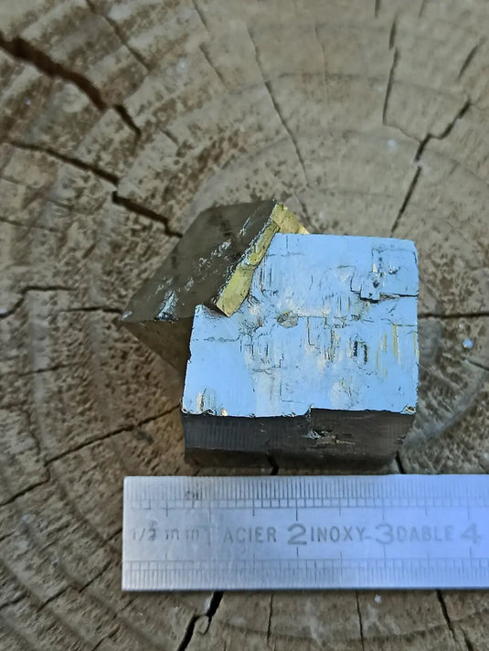 Pyrite d’Amérique du sud cube brut Grade A++++ Pierre brute