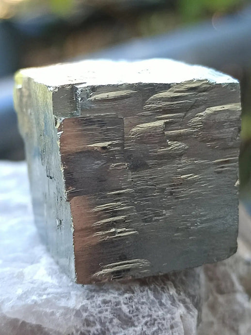 Pyrite d’Amérique du Sud cube brut Grade A ++++ Pierre brute